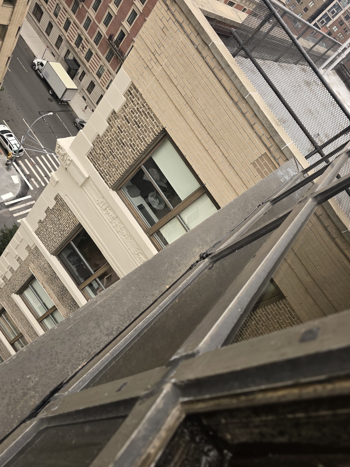 Gaps left along the sash — a direct path for rain